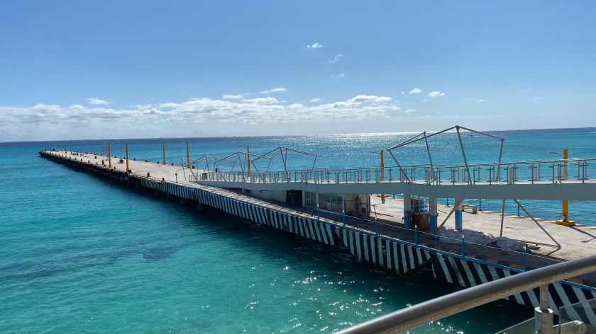 Playa Del Carmen ferry pier